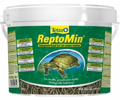 Основной корм для водяных черепах Tetra ReptoMin Sticks 10 л